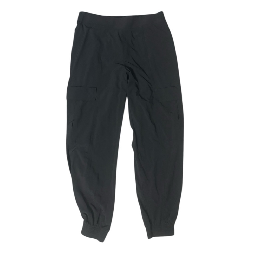 Athleta Chelsea Black Utility Joggers Size 10 - Picture 2 of 5